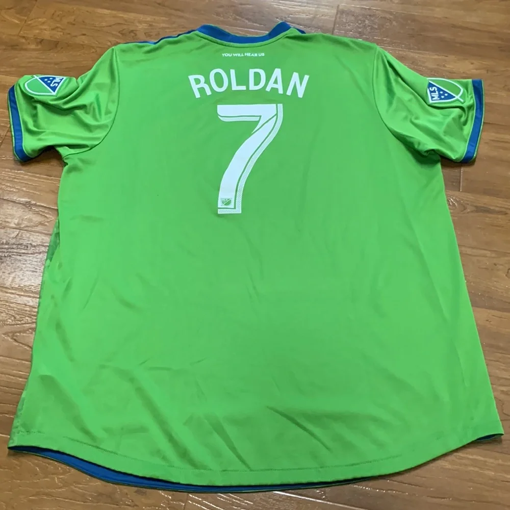 Seattle Sounders FC Roldan Soccer Home Jersey